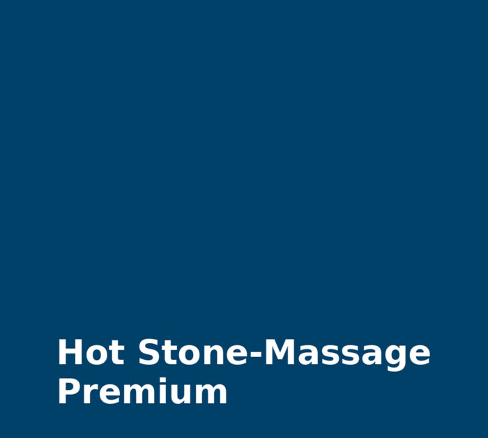 Hot Stone-Masage Premium